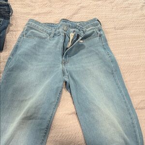Old Navy Women's Light Blue Flare Jeans
